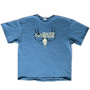 Realtree Blue Skull Graphic Tee
